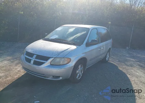 2007 Dodge Caravan Sxt из США, поврежденный, VIN 1D4GP45R77B151850